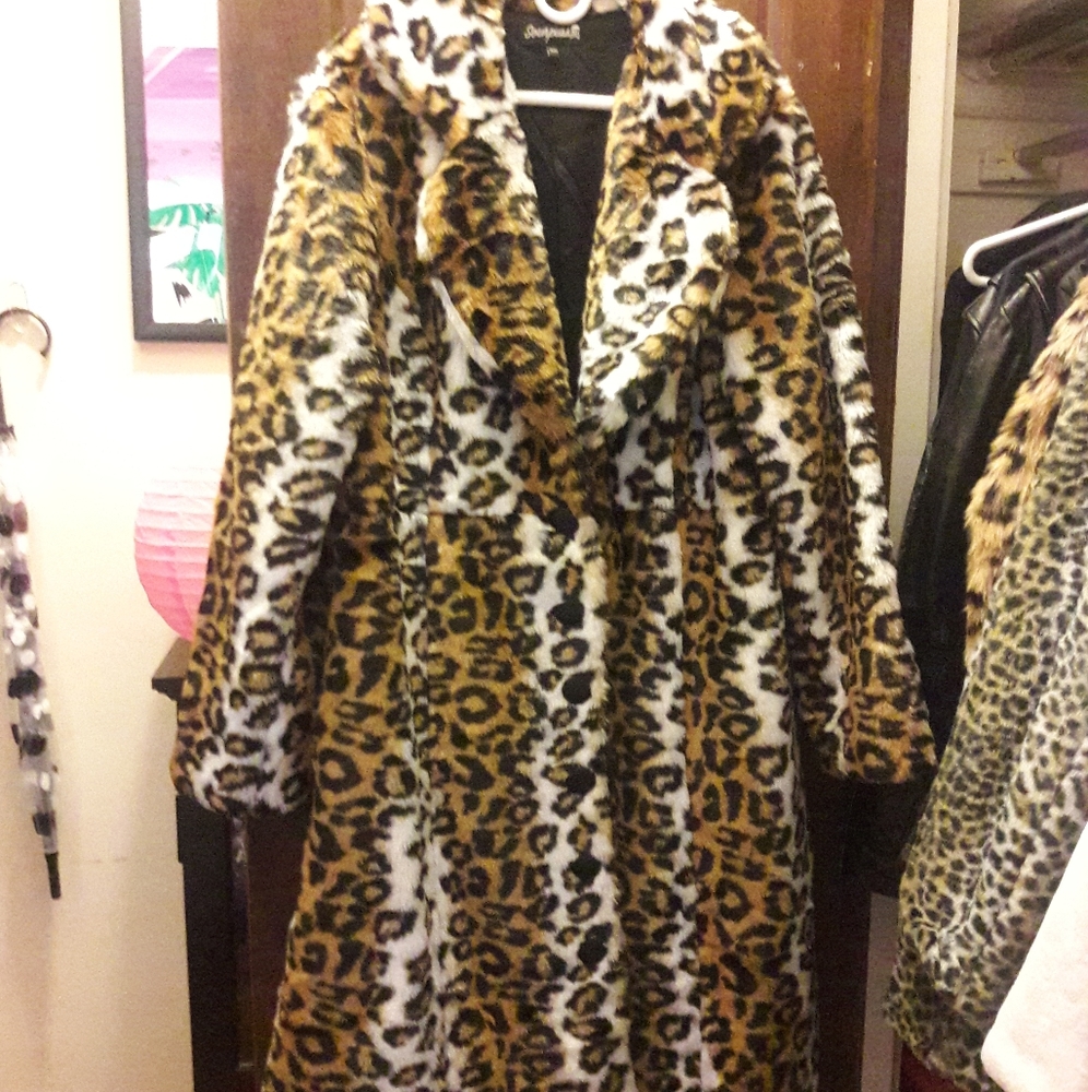Sourpuss Harlow Leopard coat 3X